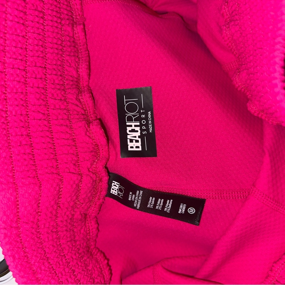 Beach Riot Fuchsia Mini tennis Skirt - Picture 6 of 7